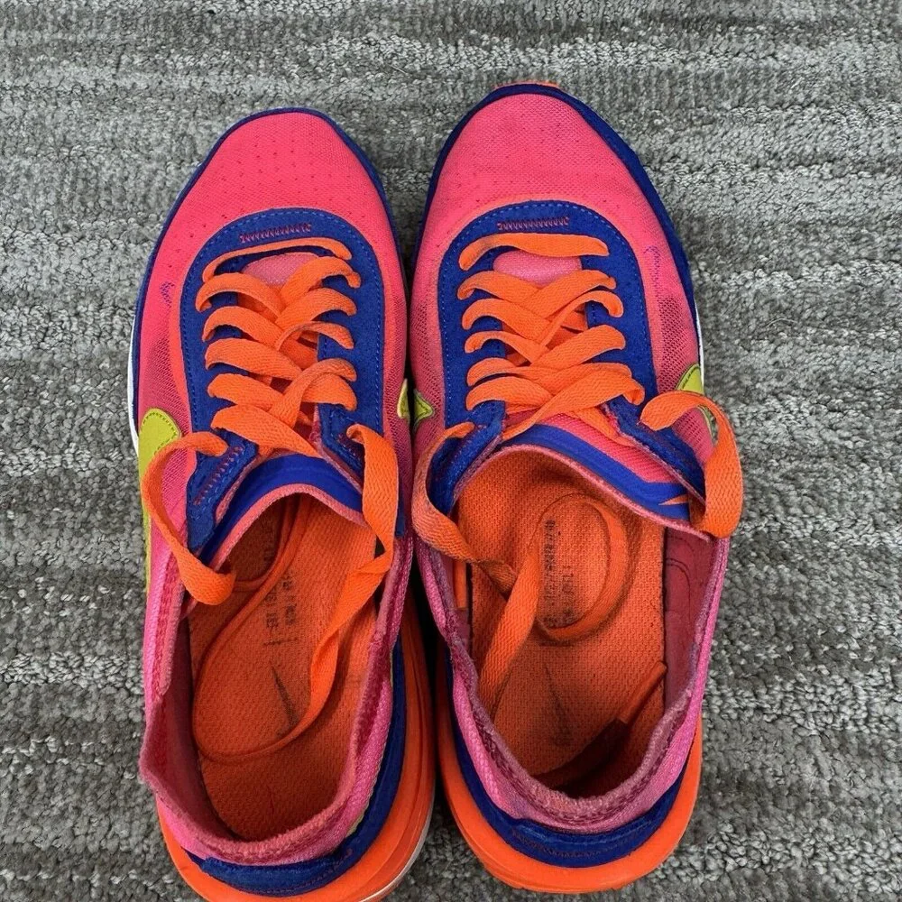 Nike Waffle Racer One Racer Blue/Bright Citron/Hyper Pink DC2533-400 Women’s 7